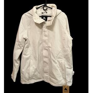 Burton Jet Set Ski Jacket Stout White Size XL